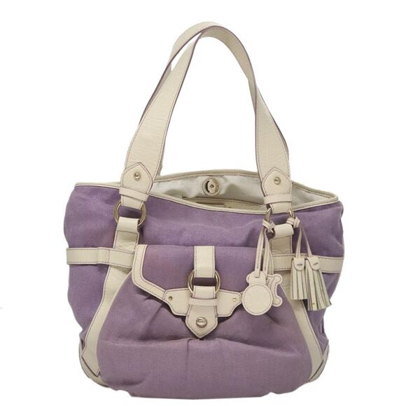 Pre Loved celine Women Purple Tote Bags - Picture 2 of 8